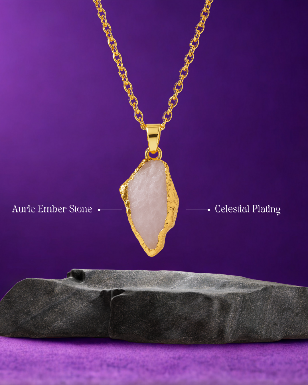 Golden Ember Pendant